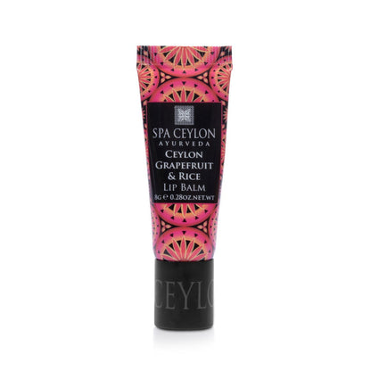 Ceylon Grapefruit & Rice - Lip Balm - 8g - Spa Ceylon Sri Lanka