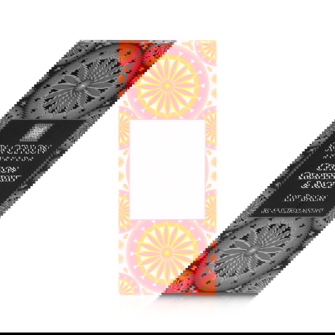Ceylon Grapefruit & Rice - Lip Balm - 8g - Spa Ceylon Sri Lanka