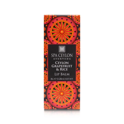 Ceylon Grapefruit & Rice - Lip Balm - 8g - Spa Ceylon Sri Lanka