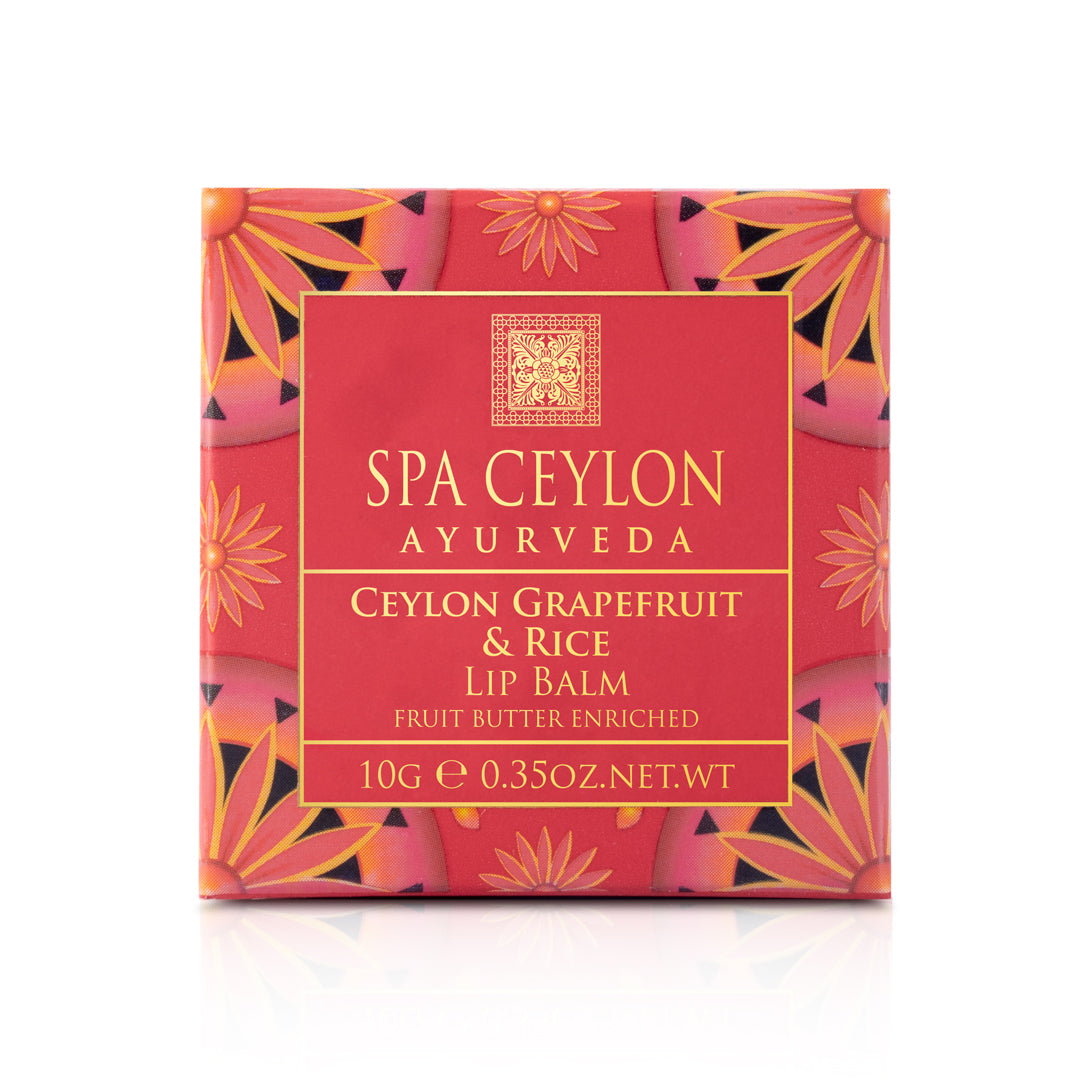 Ceylon Grapefruit & Rice - Fruit Butter Enriched - Lip Balm - 10g