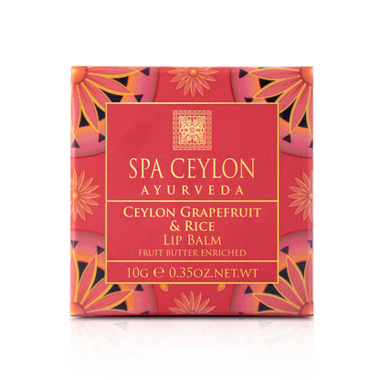 Ceylon Grapefruit & Rice - Fruit Butter Enriched - Lip Balm - 10g