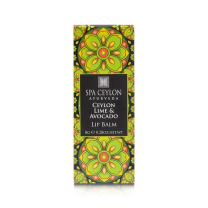 Ceylon Lime & Avocado - Lip Balm - 8g - Spa Ceylon Sri Lanka