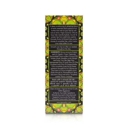 Ceylon Lime & Avocado - Lip Balm - 8g - Spa Ceylon Sri Lanka