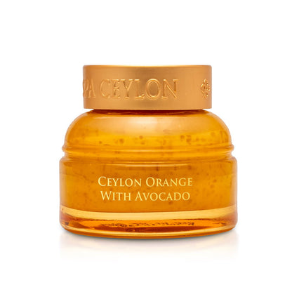 Ceylon Orange with Avocado - Lip Care Sleeping Masque - 50g - Spa Ceylon Sri Lanka
