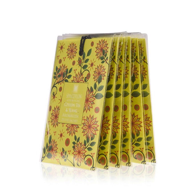 Ceylon Tea & Ylang - Aromaveda Petite Sachet - Spa Ceylon Sri Lanka