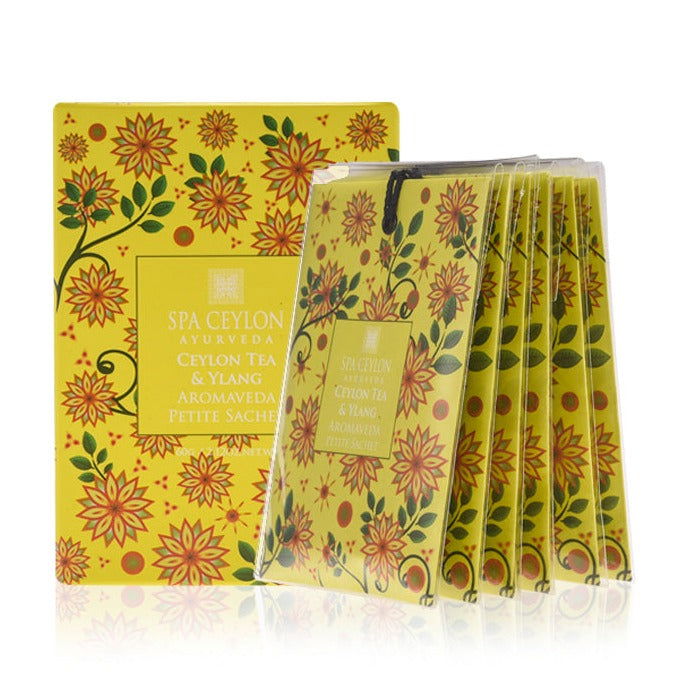 Ceylon Tea & Ylang - Aromaveda Petite Sachet - Spa Ceylon Sri Lanka