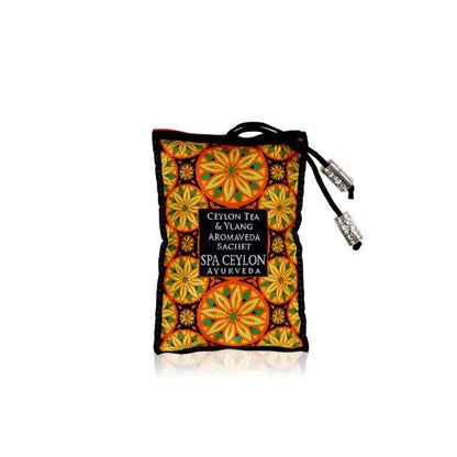 Ceylon Tea & Ylang - Aromaveda Sachet - Spa Ceylon Sri Lanka