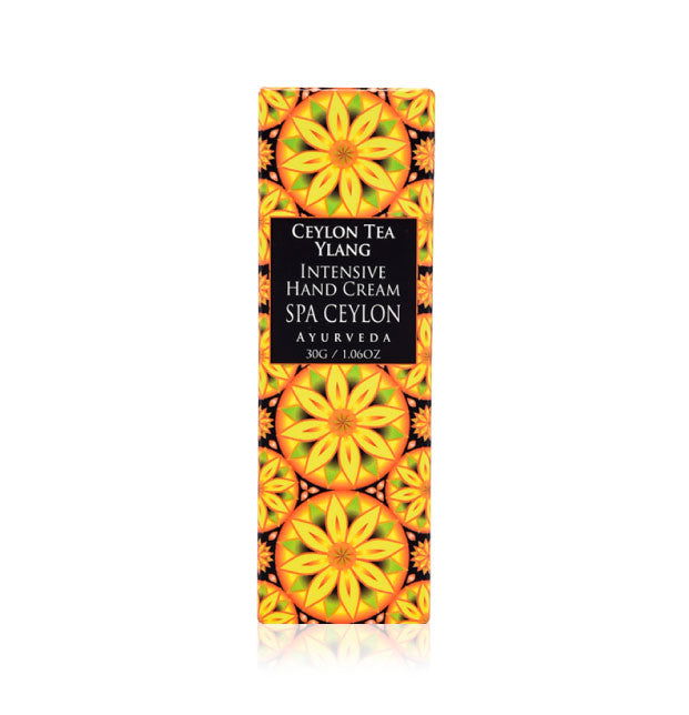 Ceylon Tea Ylang - Intensive Hand Cream 30g - Spa Ceylon Sri Lanka