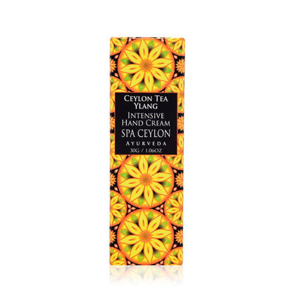 Ceylon Tea Ylang - Intensive Hand Cream 30g - Spa Ceylon Sri Lanka
