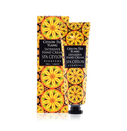 Ceylon Tea Ylang - Intensive Hand Cream 30g - Spa Ceylon Sri Lanka