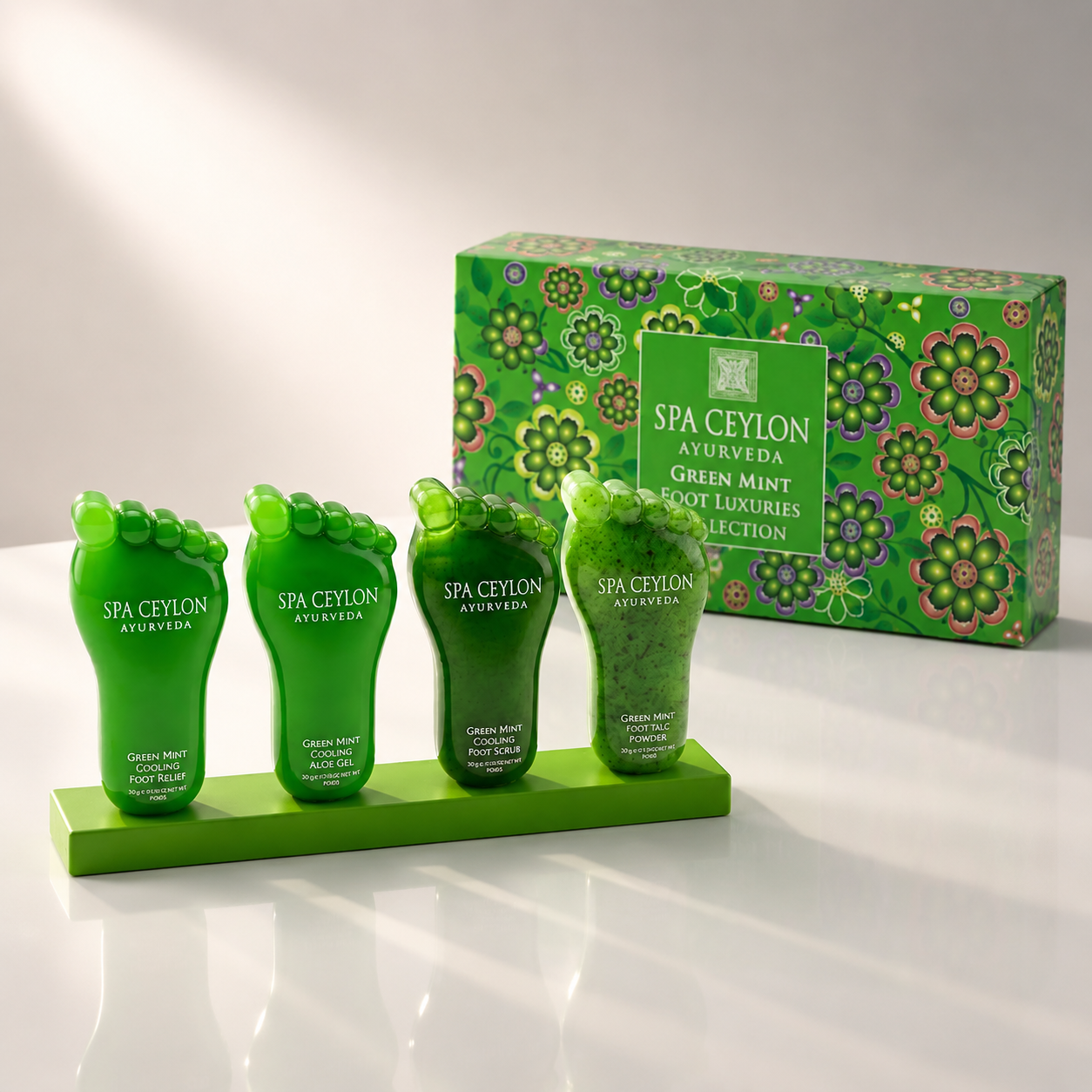 Green Mint Foot Luxuries Collection