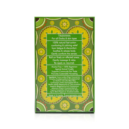 Comfort Pain Reliever Balm Roll On 10ml - Spa Ceylon Sri Lanka