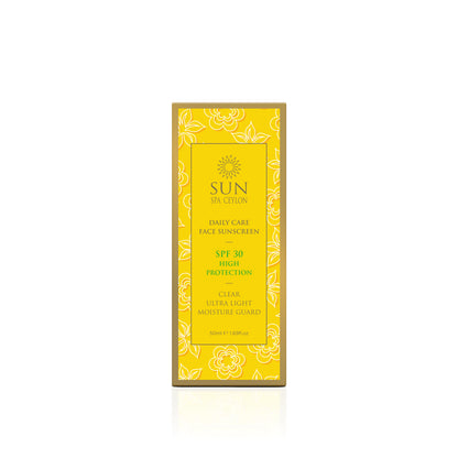 Face Sunscreen - Sun - Daily Care - Ultra Light - Moisture Guard - SPF 30 - 50ml