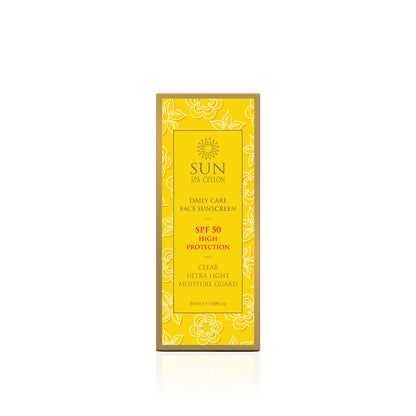 Face Sunscreen - Sun - Daily Care - Ultra Light - Moisture Guard - SPF 50 - 50ml