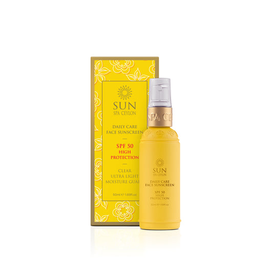 Face Sunscreen - Sun - Daily Care - Ultra Light - Moisture Guard - SPF 50 - 50ml