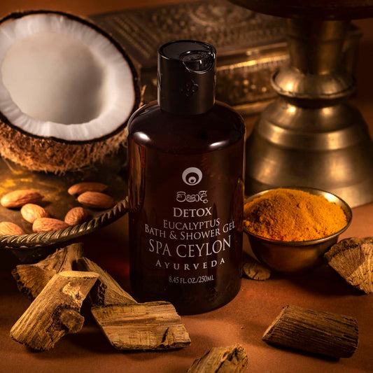 Detox - Eucalyptus Bath & Shower Gel 250ml - Spa Ceylon Sri Lanka