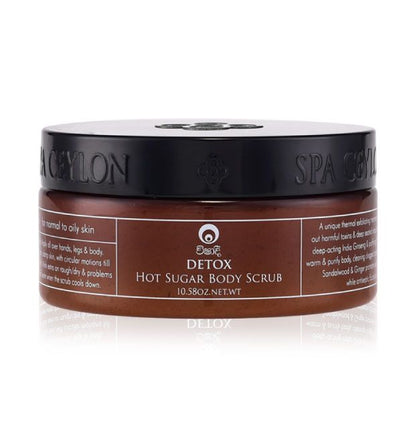Detox - Hot Sugar Body Scrub 300g - Spa Ceylon Sri Lanka