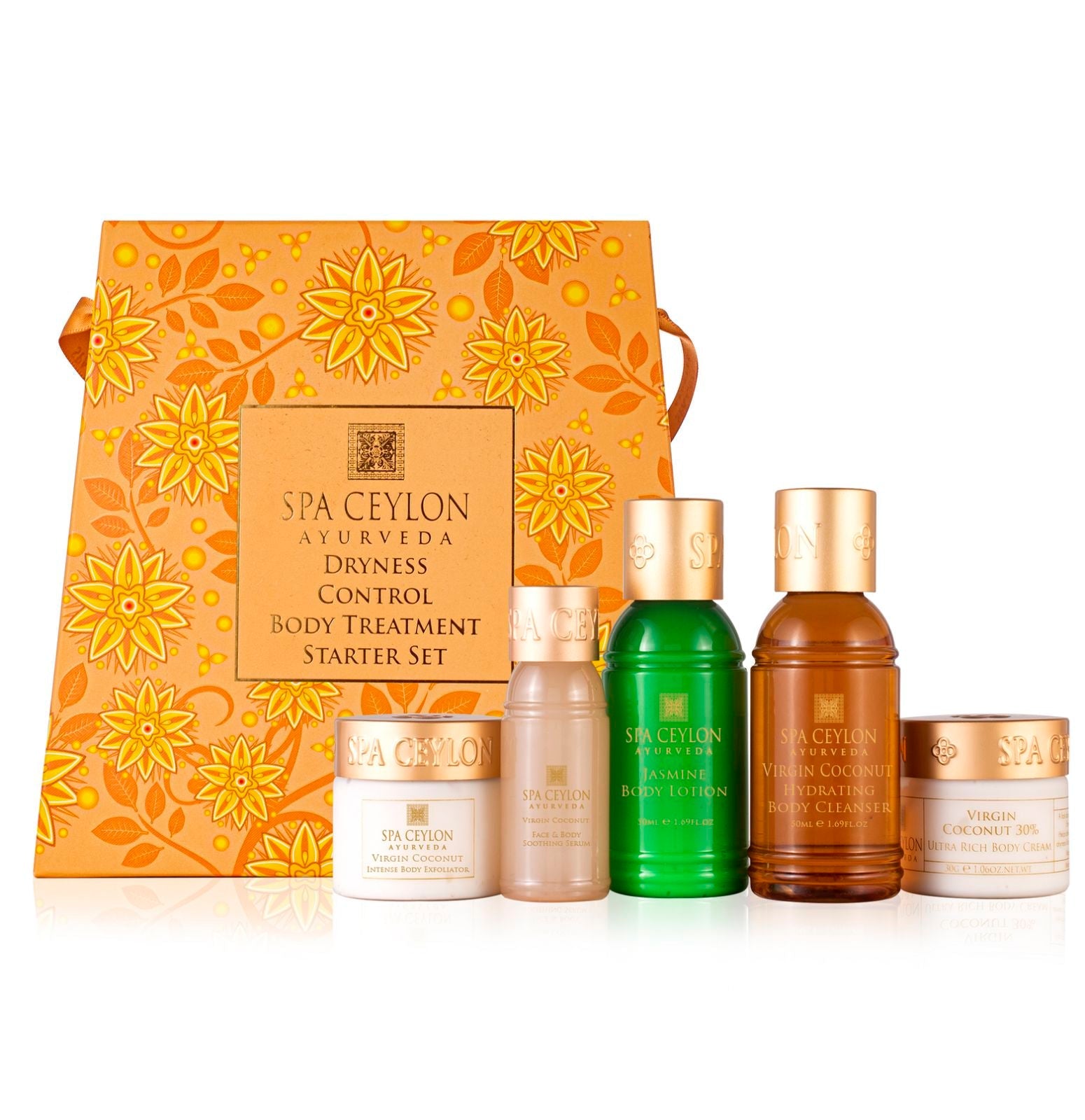 Dryness Control Body Treatment Starter Set - Spa Ceylon Sri Lanka