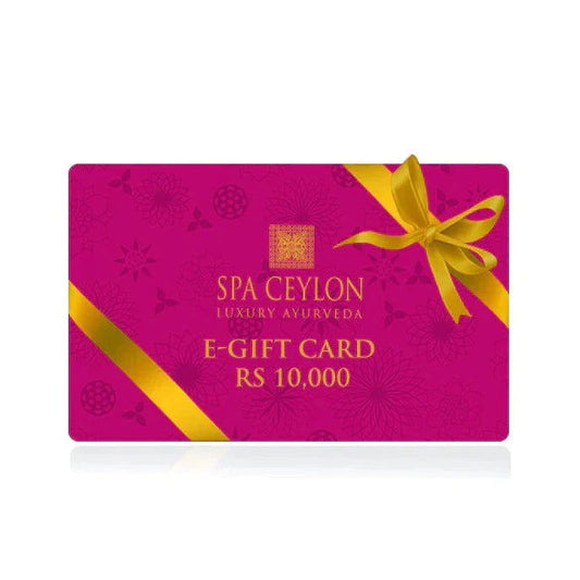 E-Gift Card Rs. 10,000 - Spa Ceylon Sri Lanka
