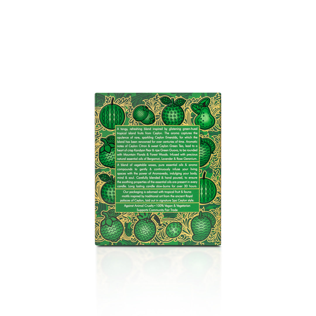Emerald Fruits - Jewel Fruits - Natural Candle - 200g