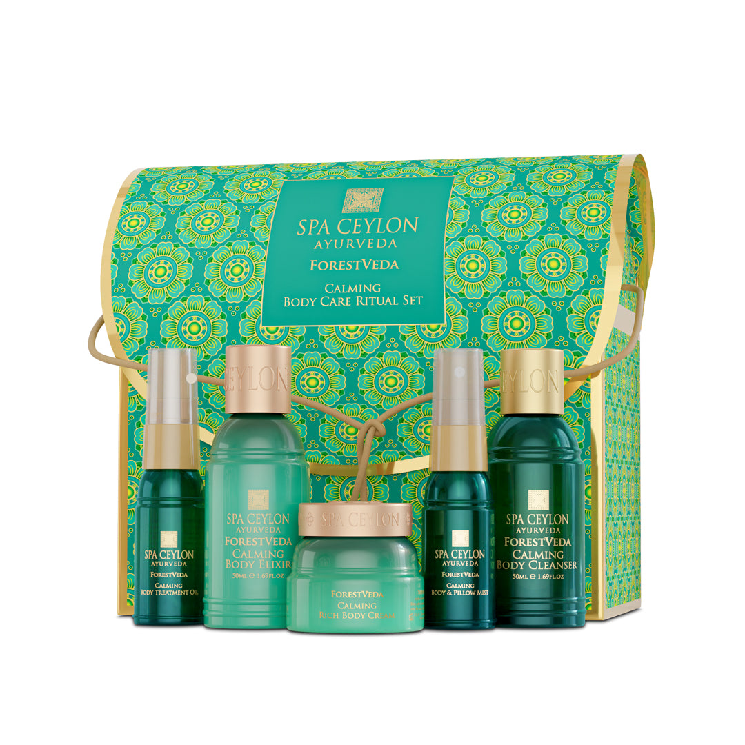 ForestVeda - Calming Body Care Ritual Set – Spa Ceylon Sri Lanka