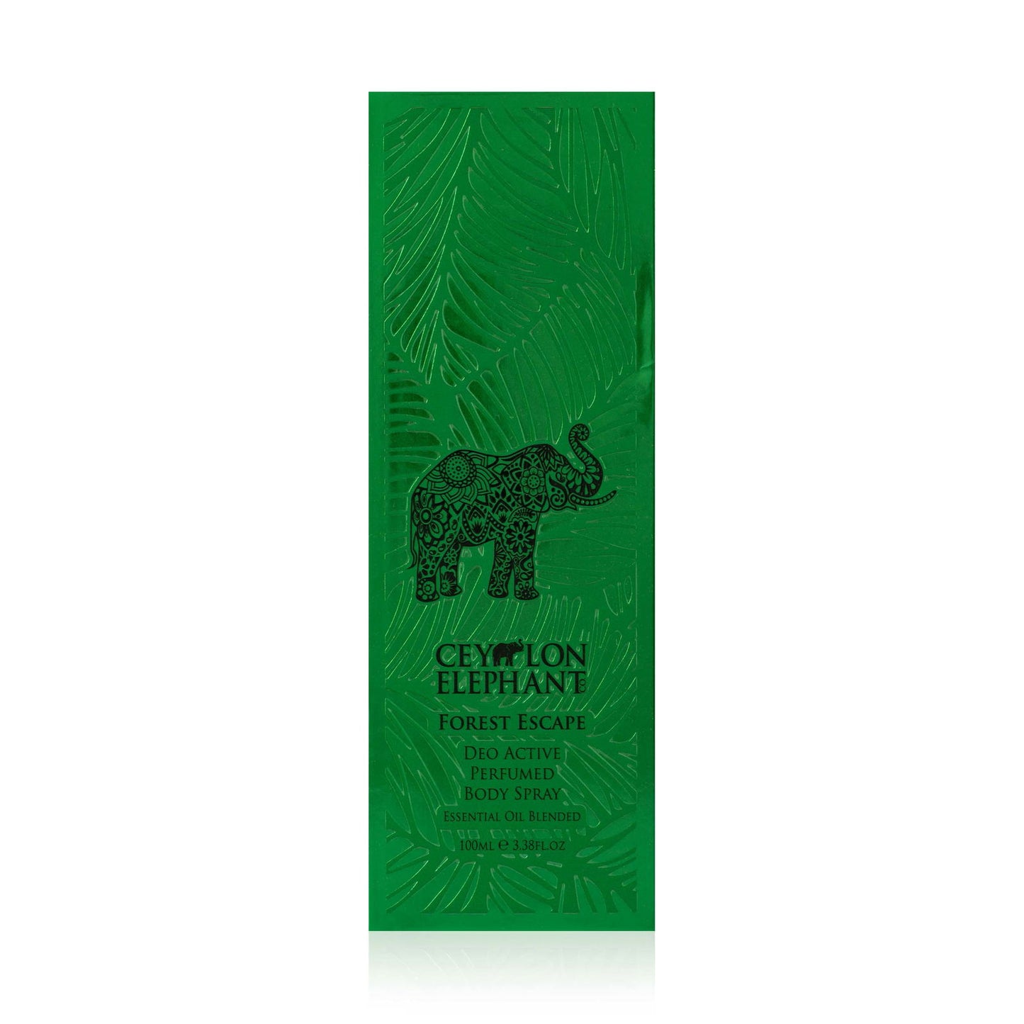 Forest Escape - Ceylon Elephant - Deo Active Perfumed Body Spray - 100ml - Spa Ceylon Sri Lanka
