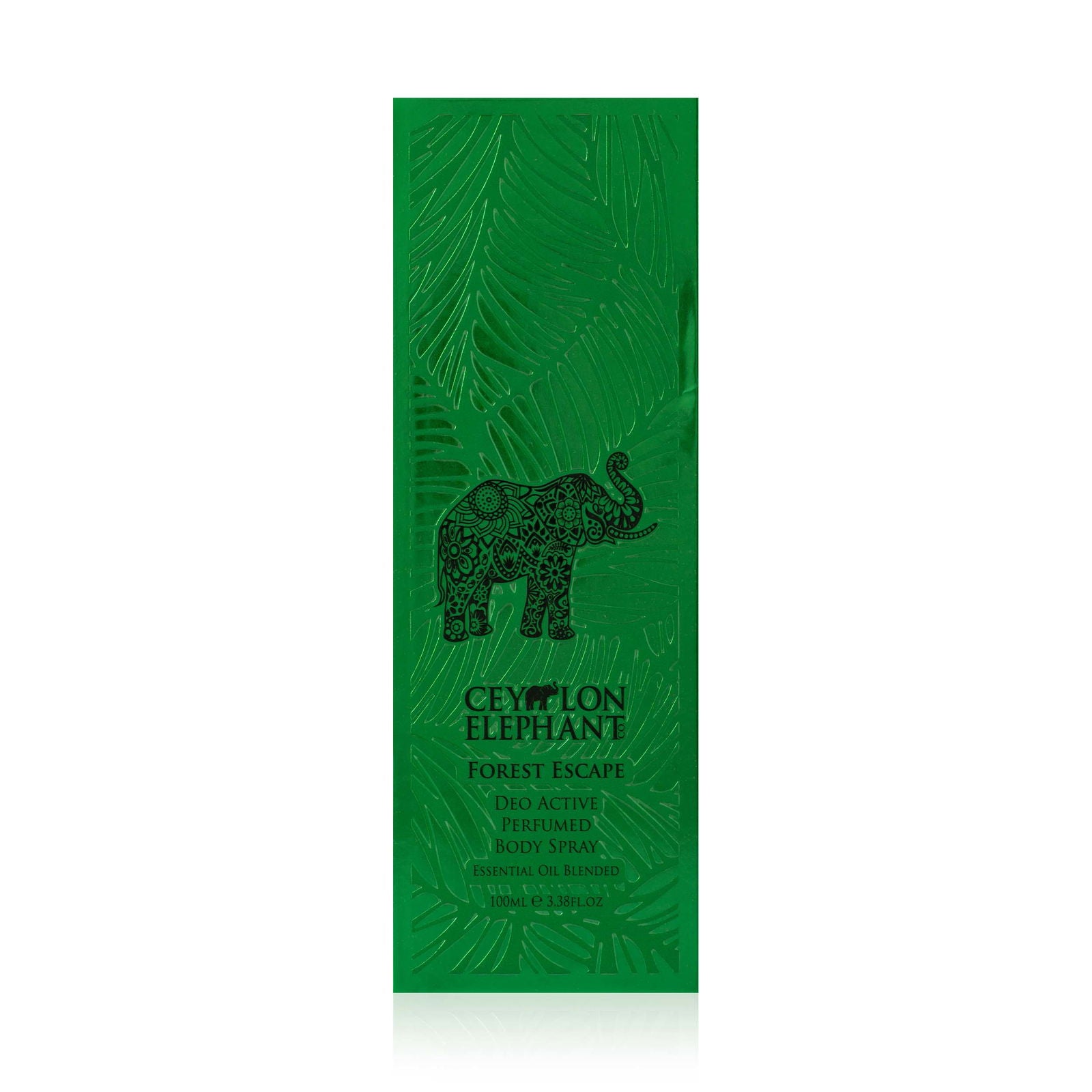 Forest Escape - Ceylon Elephant - Deo Active Perfumed Body Spray - 100ml - Spa Ceylon Sri Lanka