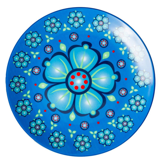 Frankincense K Lime Fine Porcelain  - Charger Plate 12" - Spa Ceylon Sri Lanka