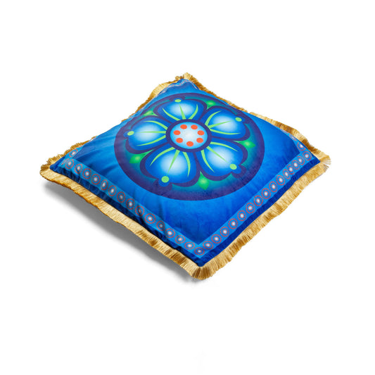 Frankincense Kay Lime Double Sided Velvet Cushion Cover 18"x18" - Spa Ceylon Sri Lanka