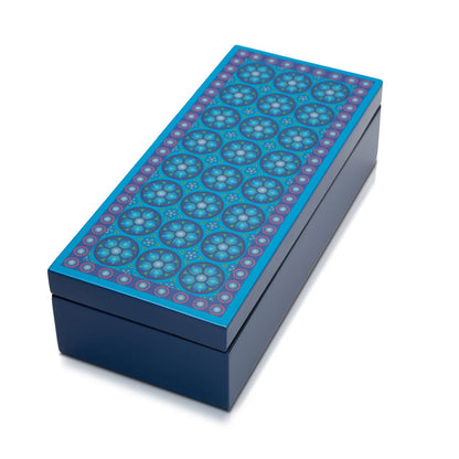 Frankincense Kay Lime Laquerware Rectangle Box With Lid 23cmL x10cmW x6cmH - Spa Ceylon Sri Lanka