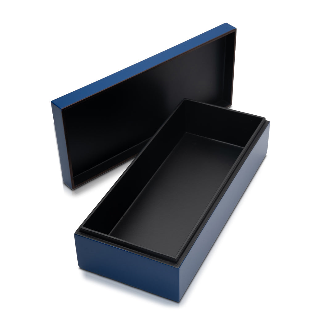Frankincense Kay Lime Laquerware Rectangle Box With Lid 23cmL x10cmW x6cmH - Spa Ceylon Sri Lanka