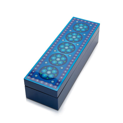Frankincense Kay Lime Laquerware Rectangle Box With Lid 26cmL x8cmW x6cmH - Spa Ceylon Sri Lanka