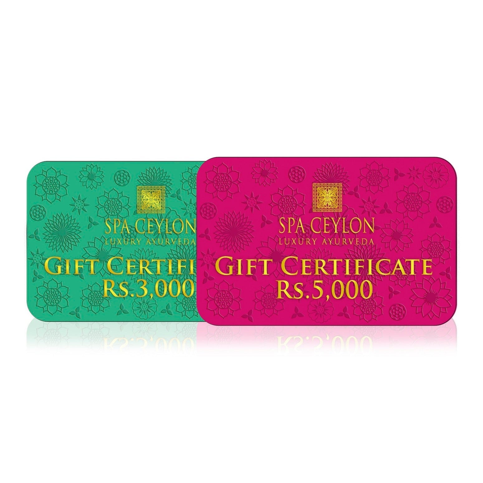 Gift Card | Gift Voucher Rs. 8000 - Spa Ceylon Sri Lanka