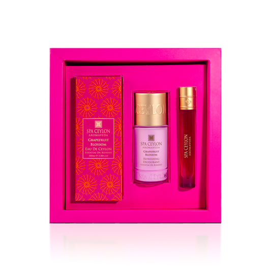 Grapefruit Blossom - Eau De Ceylon Refreshing Collection Set Box