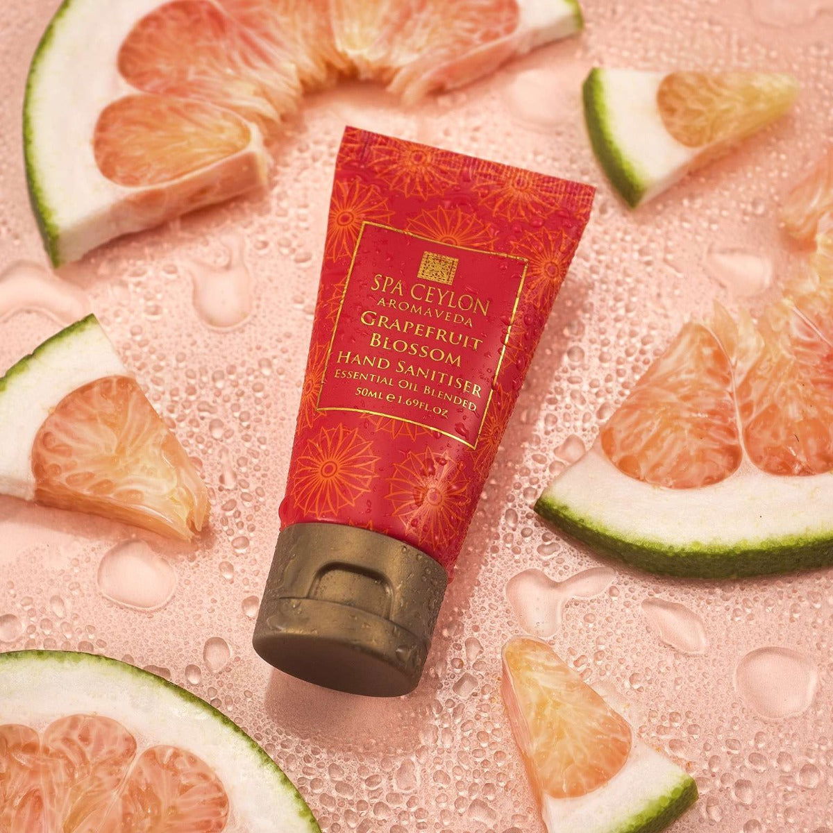 Grapefruit Blossom - Aromaveda Hand Sanitiser 50ml - Spa Ceylon Sri Lanka