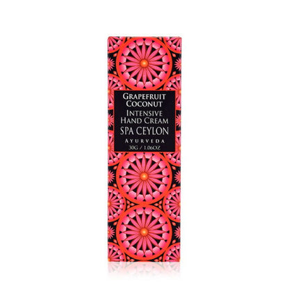 Grapefruit Coconut - Intensive Hand Cream 30g - Spa Ceylon Sri Lanka