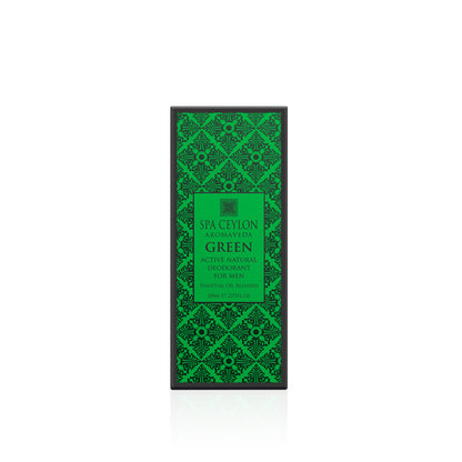 Green - Active Natural Deodorant for Men - 60ml