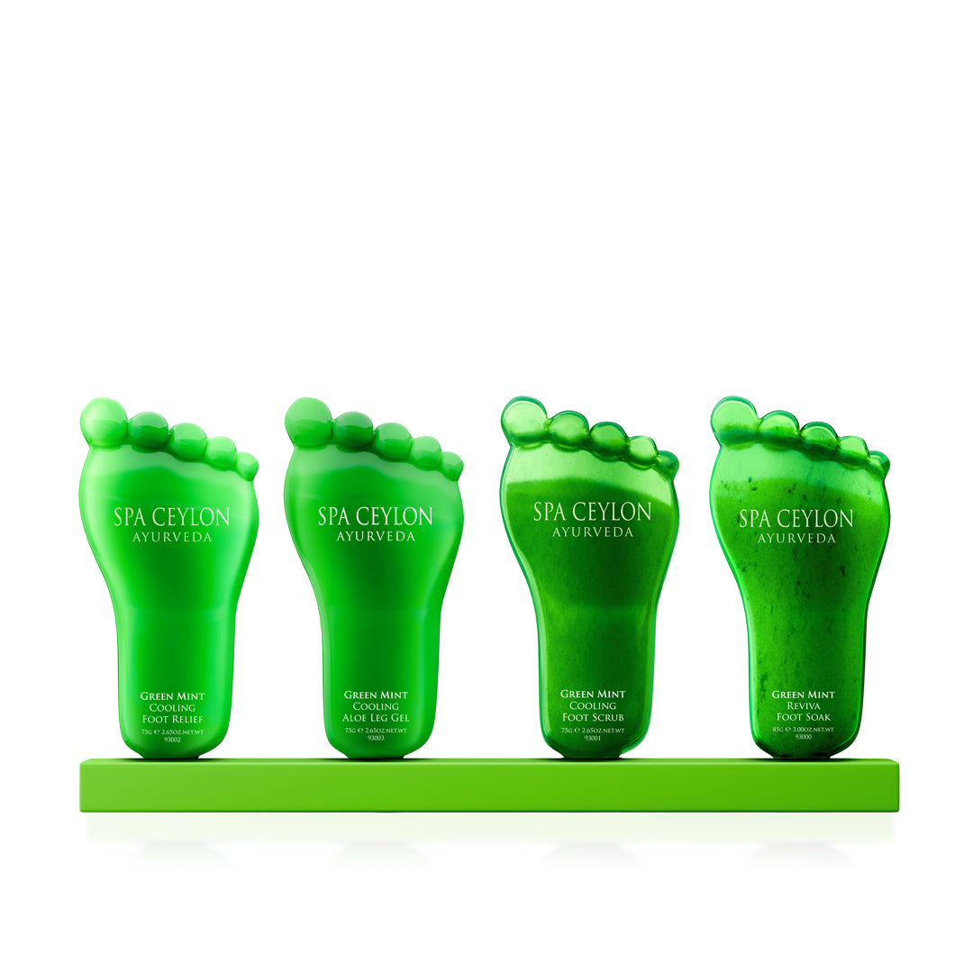 Green Mint Foot Luxuries Collection