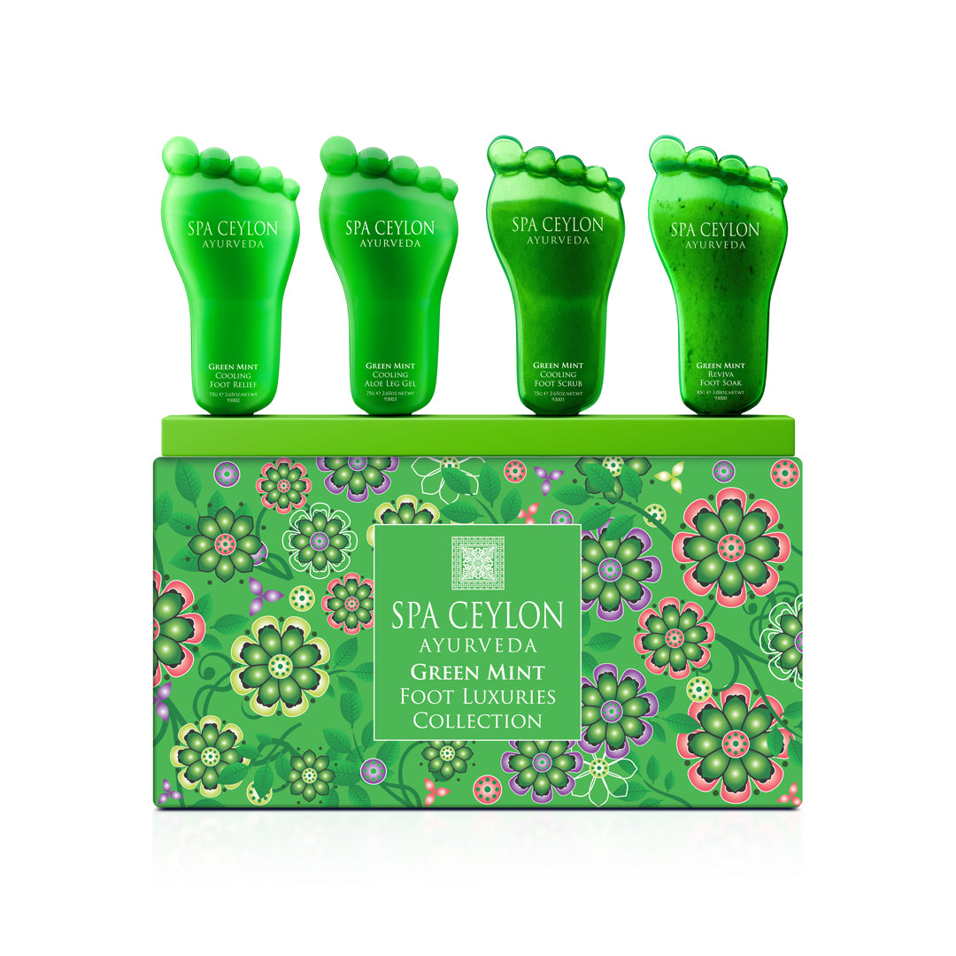 Green Mint Foot Luxuries Collection