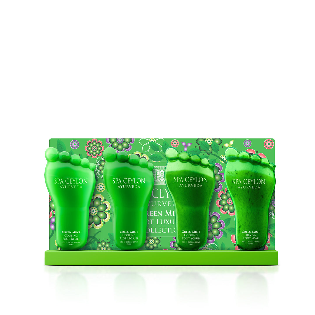Green Mint Foot Luxuries Collection