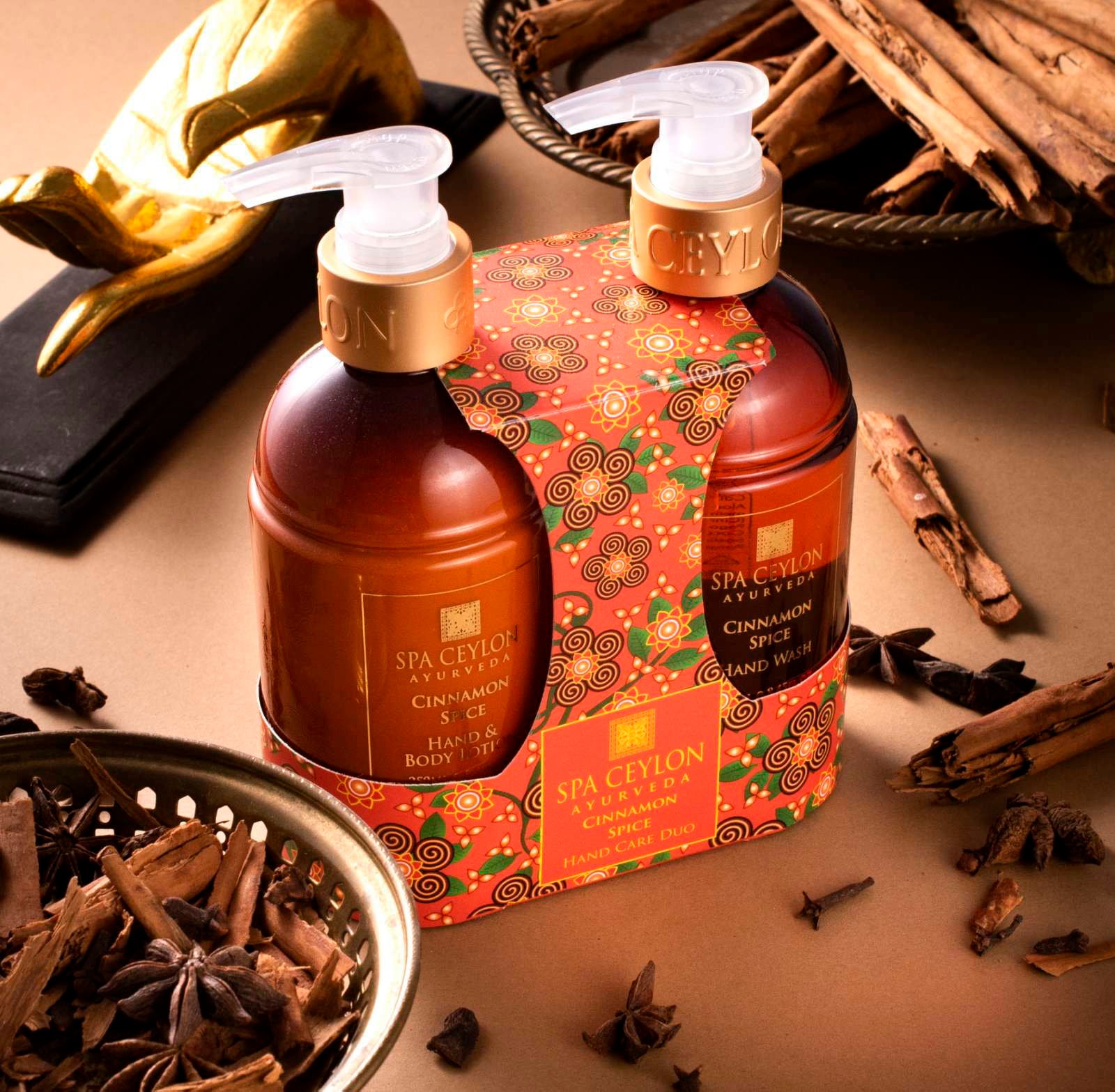 Hand Care Duo - Cinnamon Spice - Spa Ceylon Sri Lanka