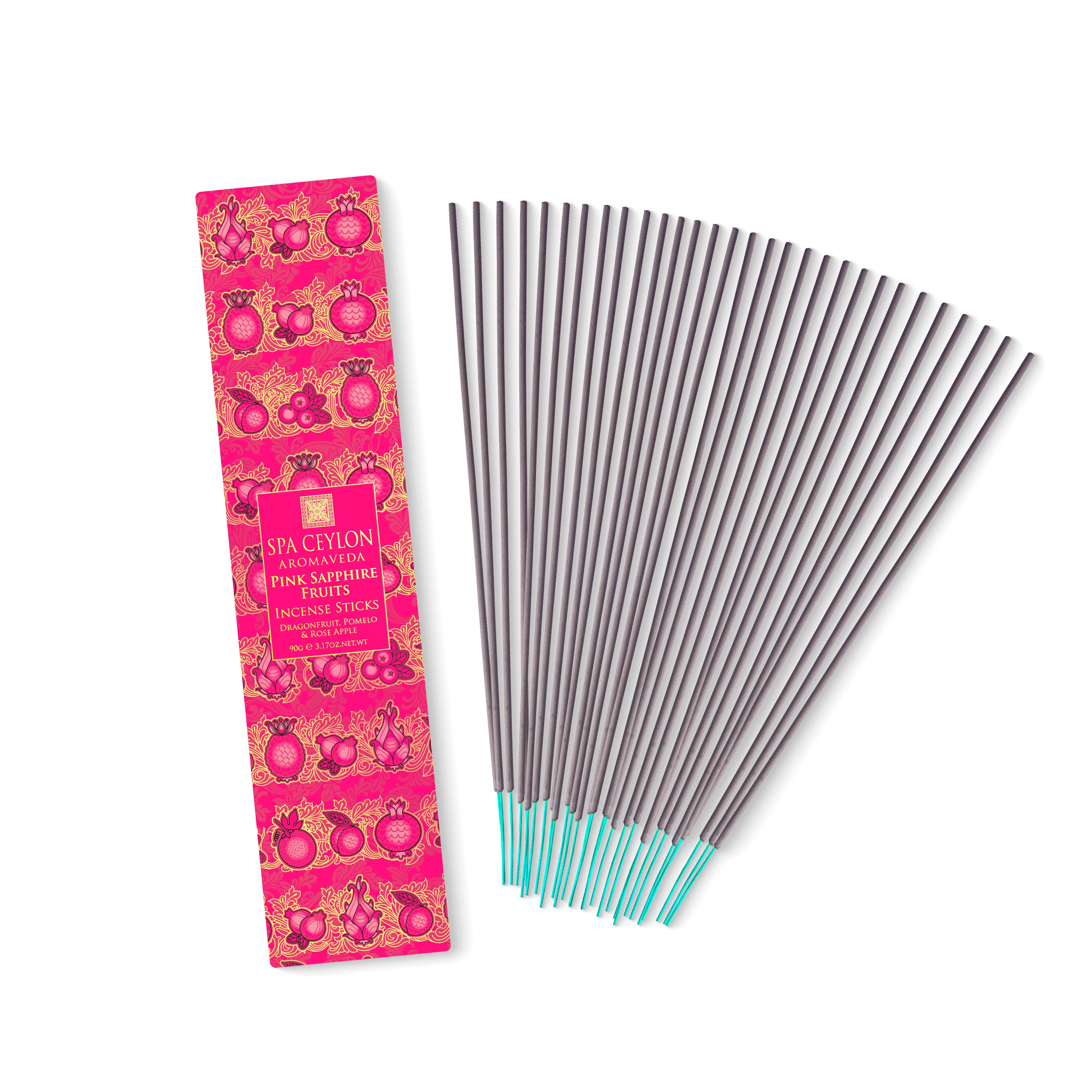 Pink Sapphire Fruits - Jewel Fruits - Incense Sticks - 30pc – Spa