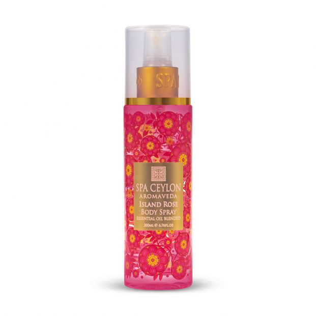 Island Rose - Body Spray 200ml - Spa Ceylon Sri Lanka