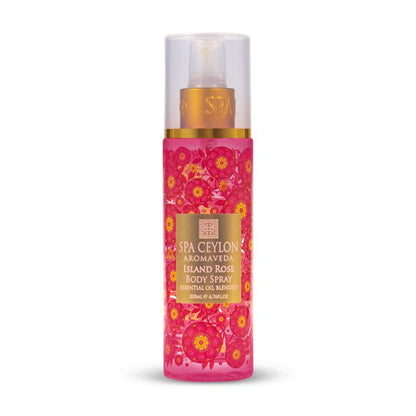 Island Rose - Body Spray 200ml - Spa Ceylon Sri Lanka