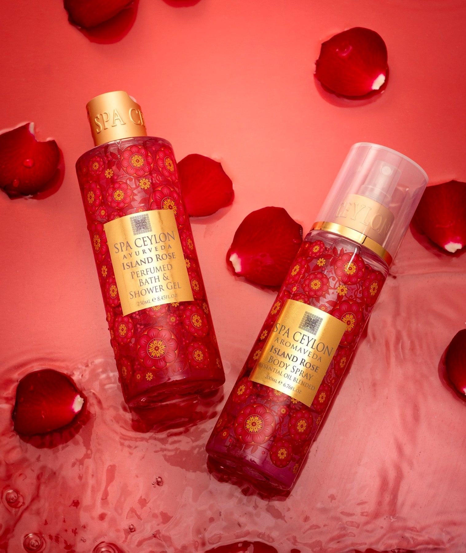 Island Rose - Body Spray 200ml - Spa Ceylon Sri Lanka