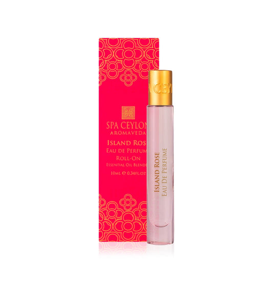 Island Rose - Eau De Perfume Roll-On - 10ml - Spa Ceylon Sri Lanka