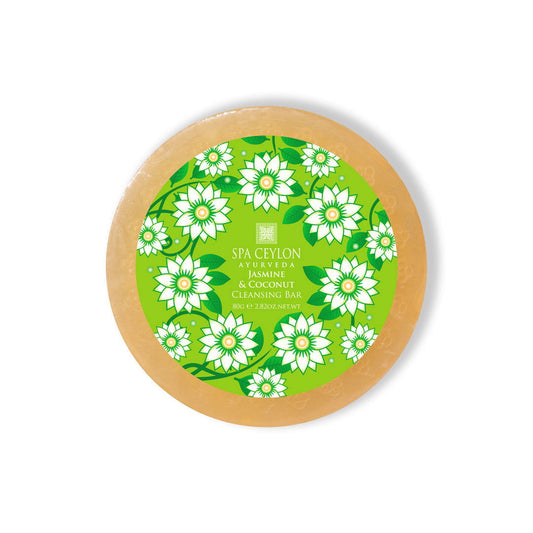 Jasmine Coconut - Cleansing Bar 80g - Spa Ceylon Sri Lanka