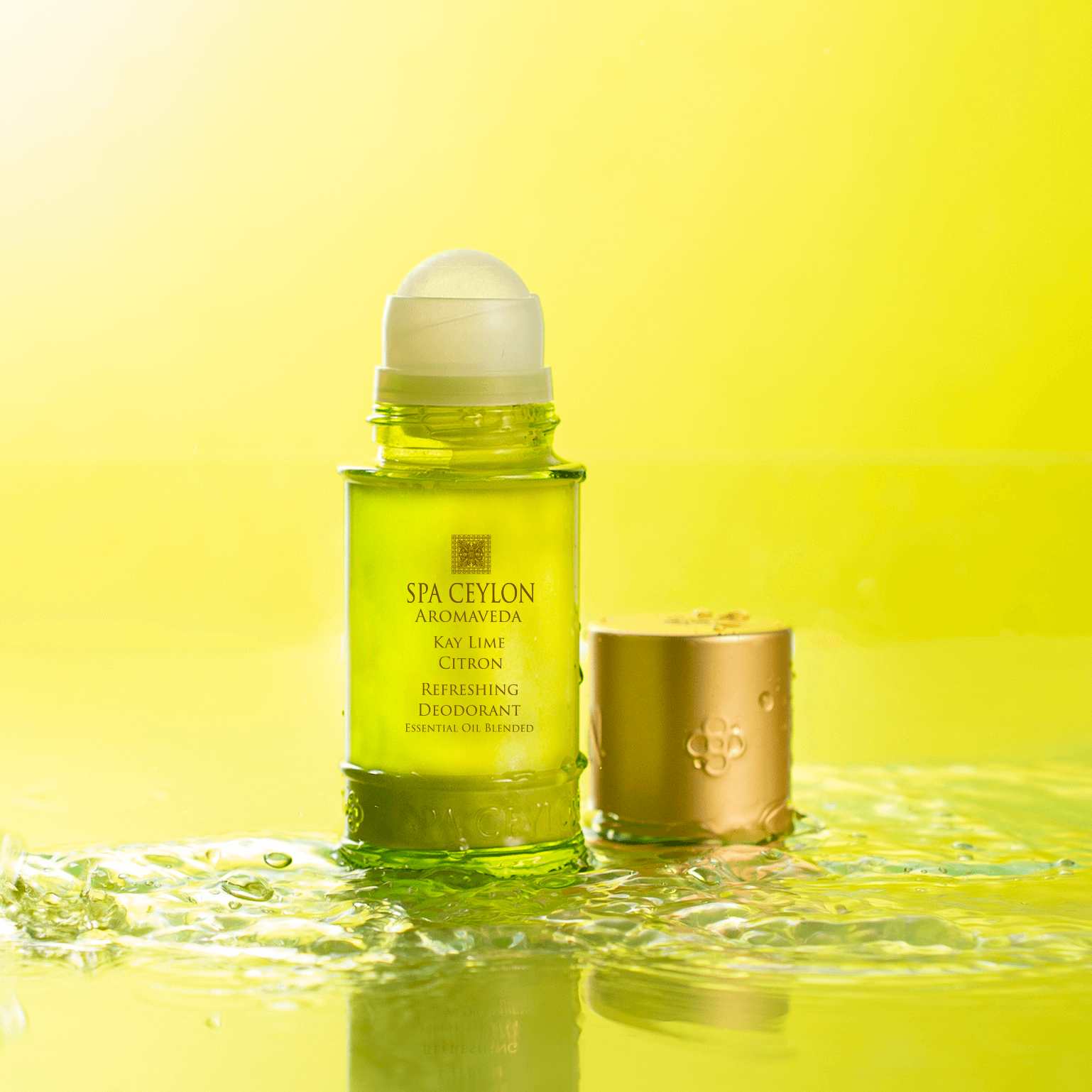 Kay Lime Citron - Eau de Ceylon - Refreshing Deodorant - 60ml - Spa Ceylon Sri Lanka
