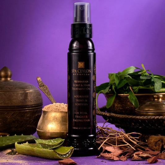 Kesharaja -Scalp & Hair Treatment Oil 100ml - Spa Ceylon Sri Lanka