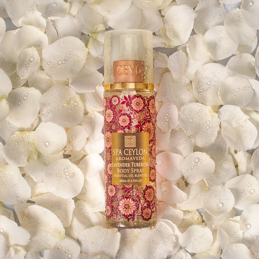 Lavender Tuberose - Body Spray 200ml - Spa Ceylon Sri Lanka